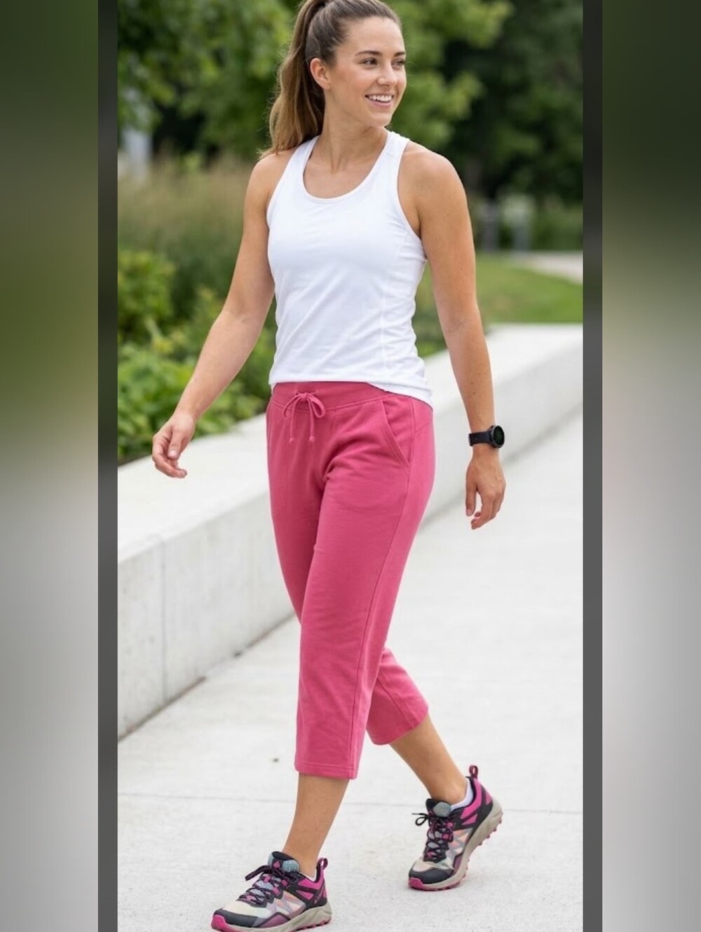 NWT Columbia Sweatpants Joggers Capri Straight Leg XL Athleisure Comfort #7777